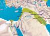 Къде се намира Месопотамия на картата