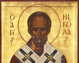 Sfântul Nicolae îi salvează în mod miraculos de foame pe locuitorii orașului Myra
