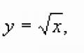 Matemātikas stunda “Funkcija y = √x, tās īpašības un grafiks Kvadrātsaknes funkcijas grafiks