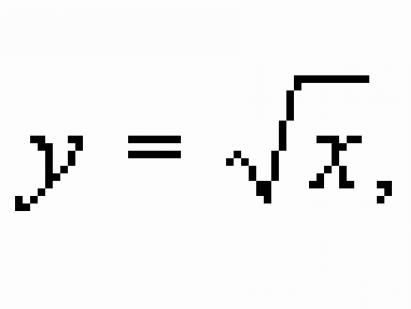 Lecția de matematică „Funcția y = √x, proprietățile și graficul acesteia Graficul funcției rădăcinii pătrate